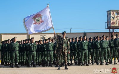 حفل تخريج الدفعة الخامسة لضباط الصف اللواء 128 المعزز